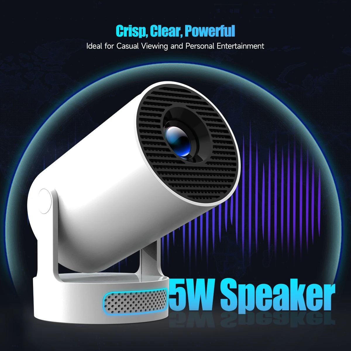 Magcubic HY300 Pro + Projector 8K 720P With 5W