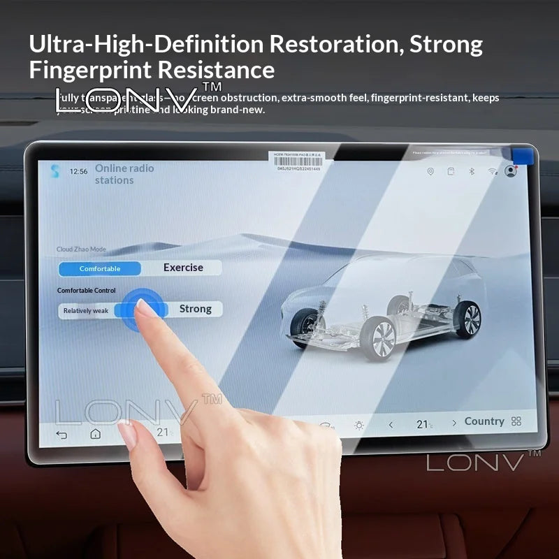 Tempered Glass Screen Protector for BYD Sealion 8
