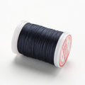 hilo elástico costura Waxed Thread Accessories Leather Craft Sewing Thread Round Waxed Thread Polyester Cord Wax Coated Strings