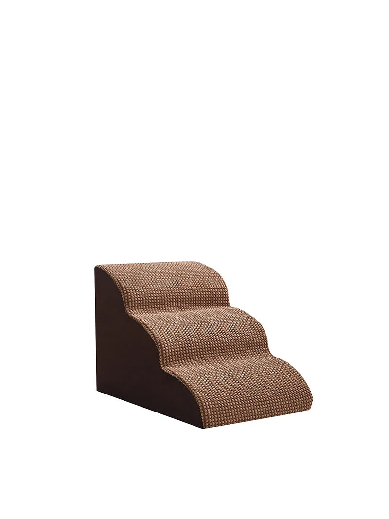 Pet Stairs, Steps, Small Dogs Getting Up and Down, Bed Ladder, Bedside Ladder, Removable and Washable Sponge Slope Ladder
