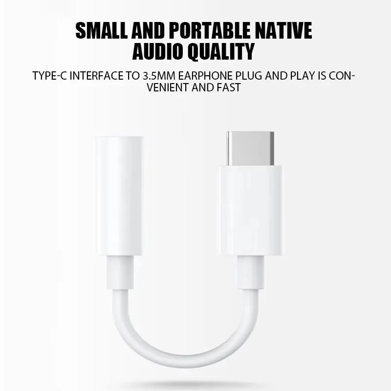 Lightning/USB Type-C to 3.5mm Jack Audio Adapter, OTG Aux Cable Converter for iPhone & Cellphones, Electronics Accessories