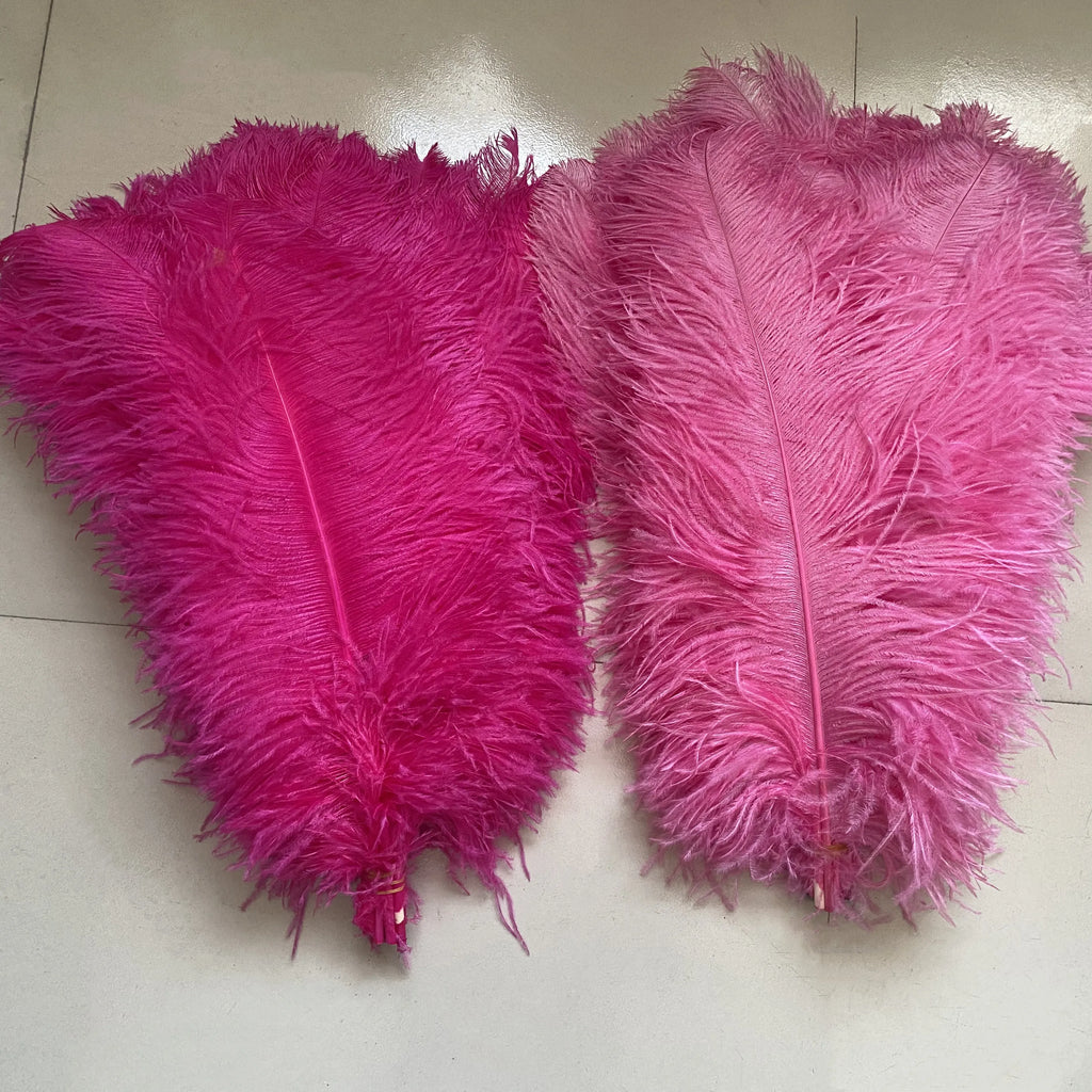Wholesale 10PCS Natural Ostrich Feathers 15-55cm for Crafts Wedding Party Home Decor Ostrich Plumes Table Centerpiece Feather