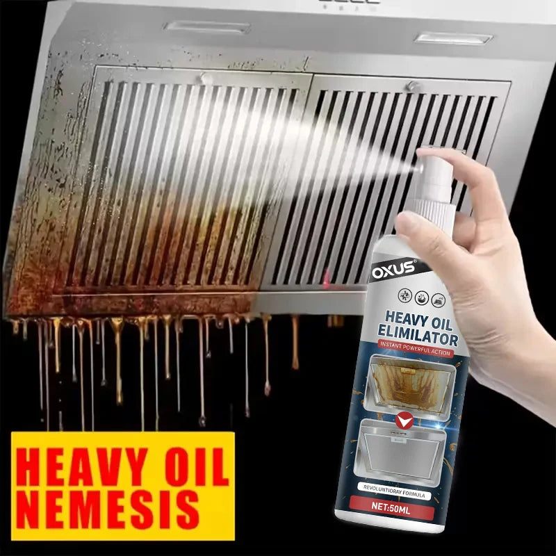 Oil Stain Cleaner Oven Household Grill Grease Detergent Range Hood Cleaning Oil Dirt Removal Anti Rust Kitchen Cleaning Spray