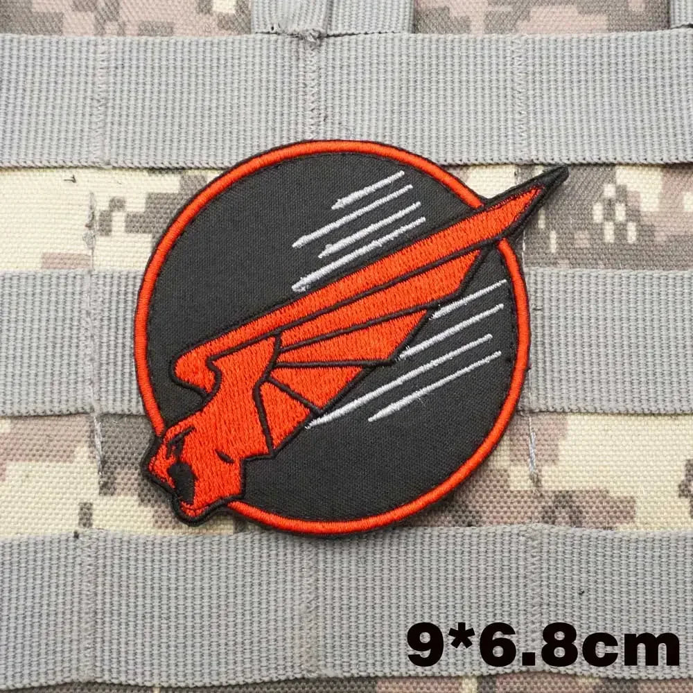 Israel Flag Embroidery Patch Hook and Loop Mlrs Army Morale Badge Israeli Language Outdoor Equipment Tactical Backpack Sticker