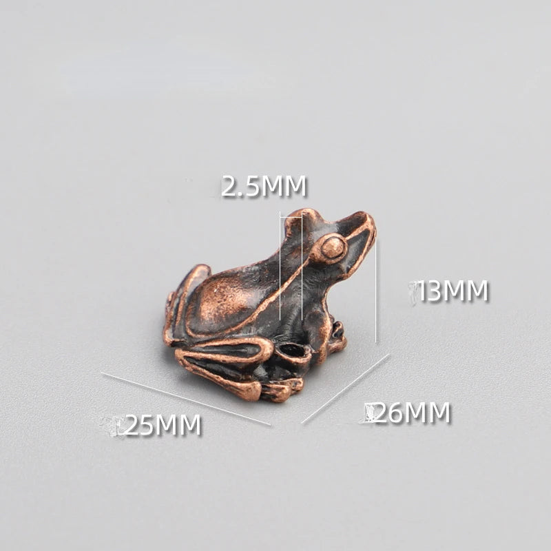 YXYMCF 1PC Alloy Incense Burner Stick Holder Plate Buddhism Zen Lotus Frog Snail Censer Bronze Nasturtium Home Decor 24 Styles