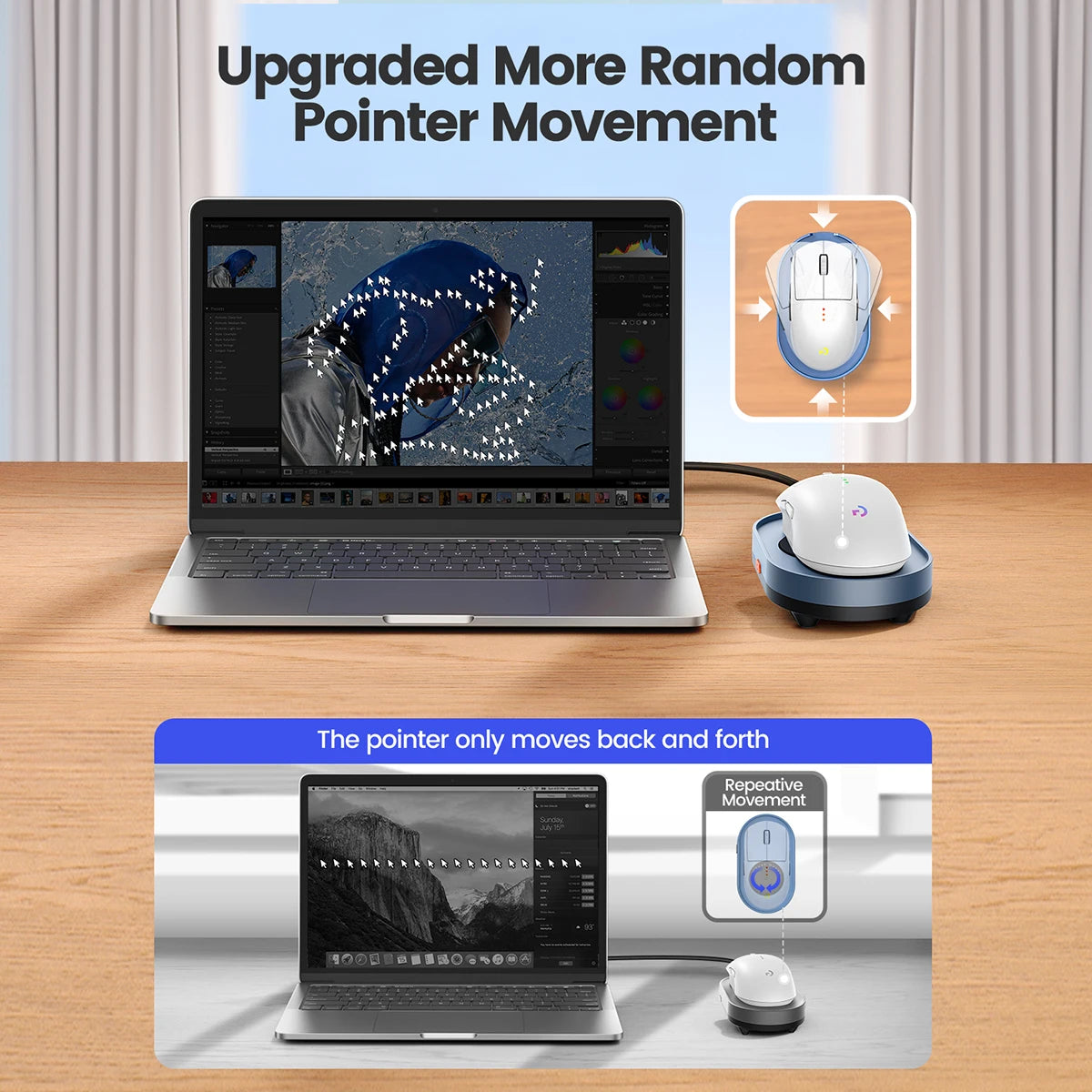 Virtual Mouse Mover Anti-Sleep Automatic Movement to Prevent