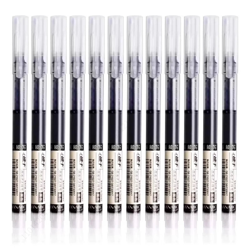 Ballpoint Gel Pens, 0.5mm Black and Blue