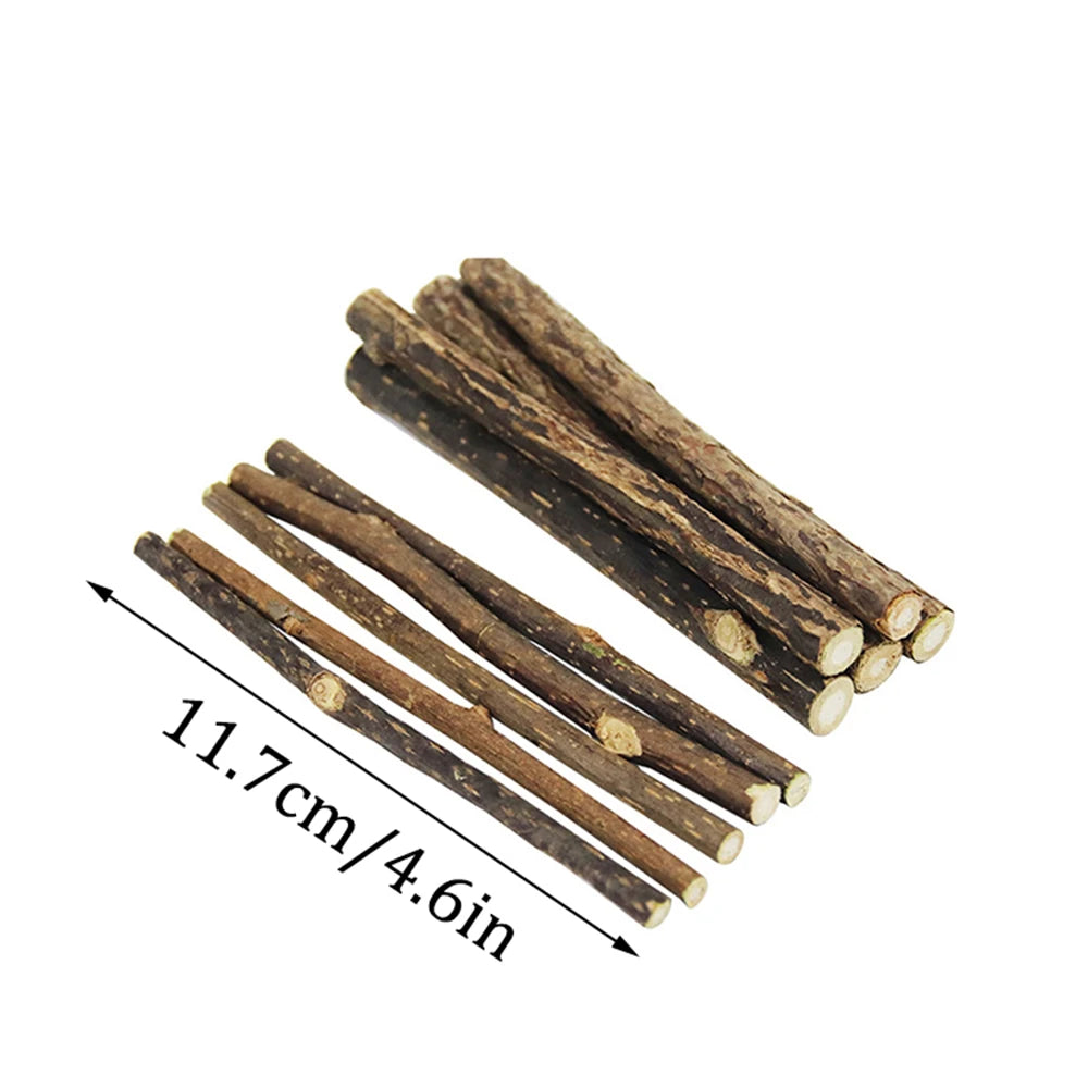 10Pcs/15Pcs/20Pcs Cat-Snack Polygonum Natural Polygonum Stick Molar Stick Thin Rod Polygonum Pet Supple