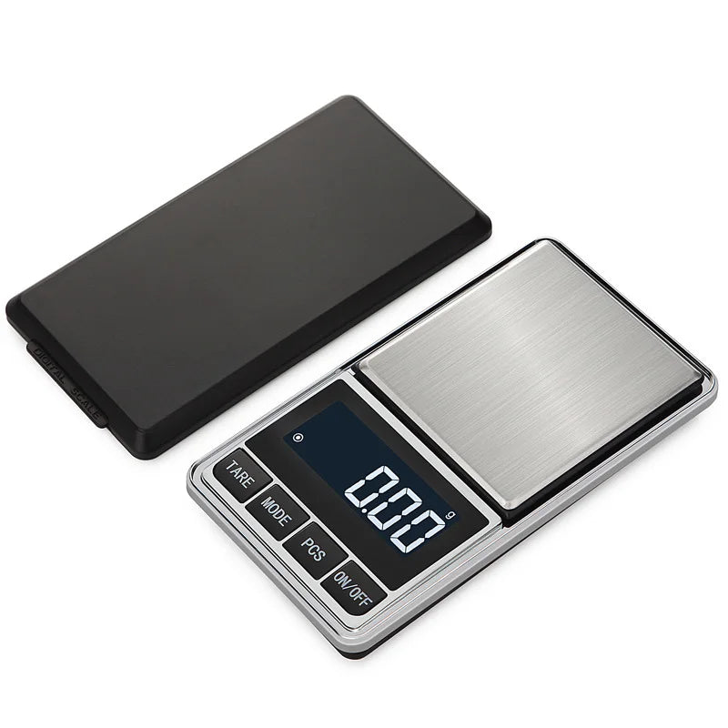 Electronic Pocket Jewelry Scale Balance Gram 0.01/0.1g Accuracy for Gold Precision Mini Pocket Scale Smart Kitchen Weight Scales
