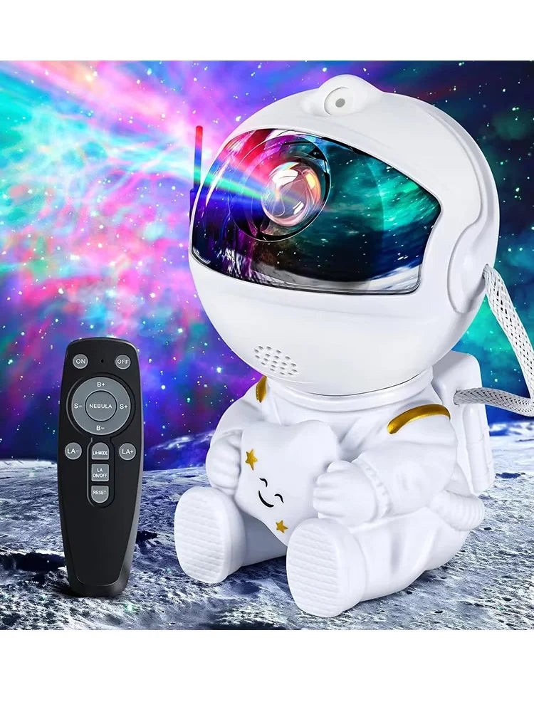 Astronaut Star Projector Lamp, Galaxy Light