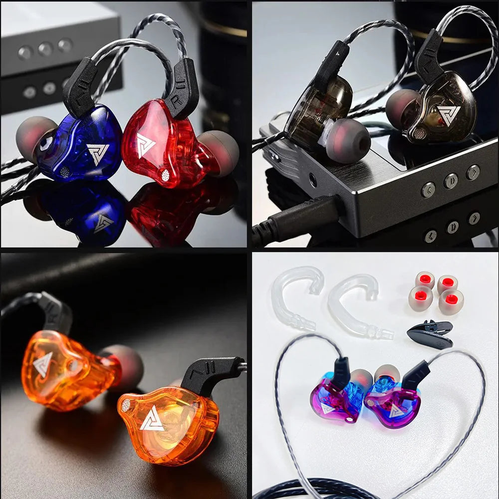 Original QKZ AK6 Headphones in Ear 6 Dynamic Driver