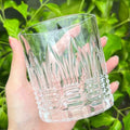 330ml Embossed Whiskey Cup Wine Glass European Style Party Home Bar Whiskey Wine Glass Drinkware Glass Foreign Wine Spirits Set