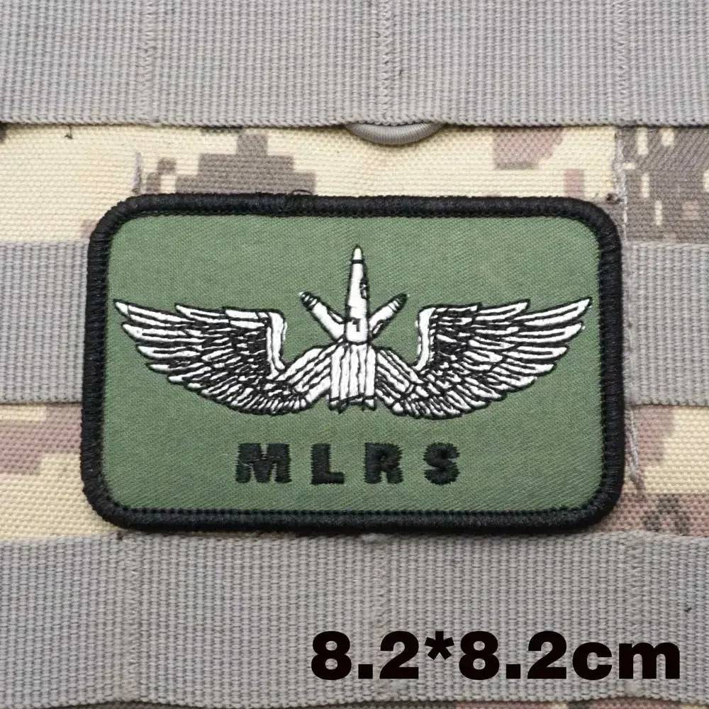 Israel Flag Embroidery Patch Hook and Loop Mlrs Army Morale Badge Israeli Language Outdoor Equipment Tactical Backpack Sticker