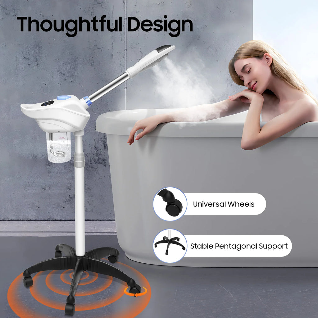 Beauty Spray Machine Hydration Herbal Skin Care Ozone Beauty Universal Wheels Warm Steam Skin Hydrated Cleansing Salons Spa