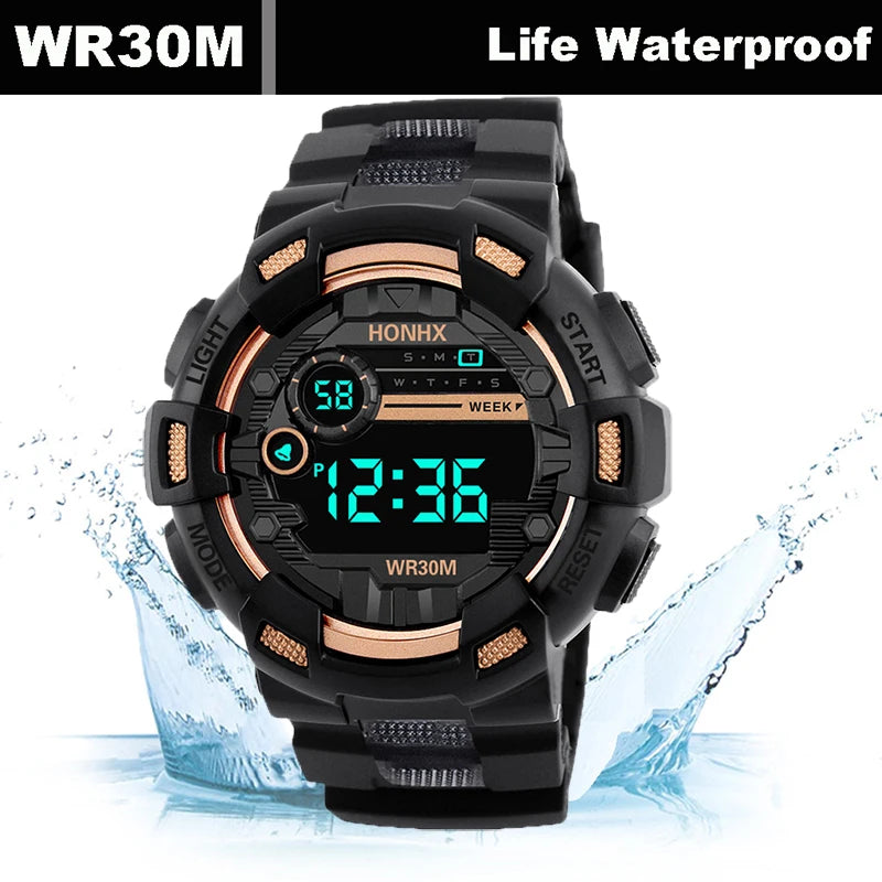 Military Men Watch Men's Digital Watches Sports Electronic Wristwatch