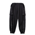 Boy Hip Hop Girl High Collar Vest Cargo Pants Outfits Child Sweatshirt Joggers Street Dance Kids Waistcoat Streetwear Costumes