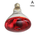 100w 150w 175w 200w 250w 275w Pet Red Heating Lamp for Chickens Coop Brooder And Reptile Heat Bulb Infrared Red Light Tool