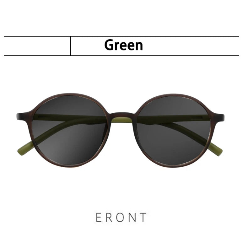 LOERHUNAR Fashion Brand Design Classic Retro Round Frame Myopia