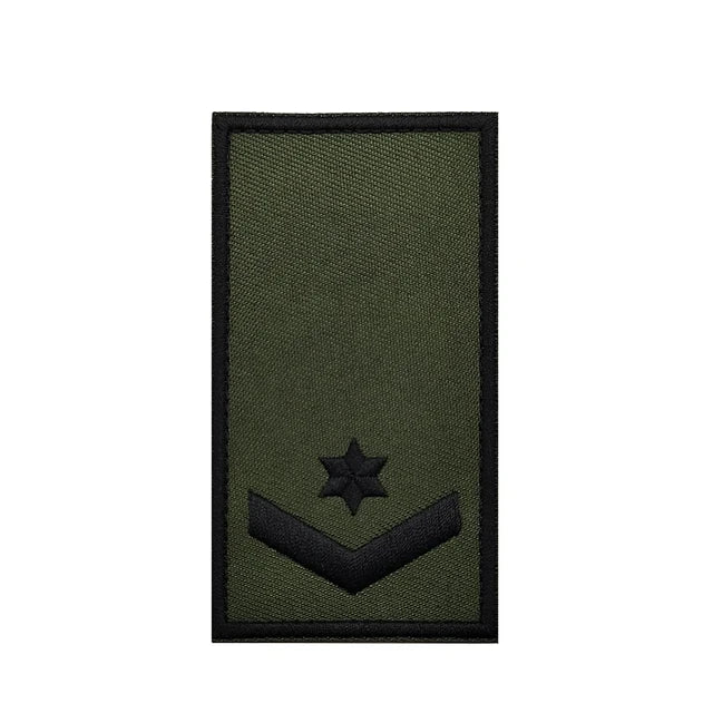 Chevrons Sergeant Stripes Israel 1st Golani Brigade Patches Uniform Shoulder Hook Tab Badges
