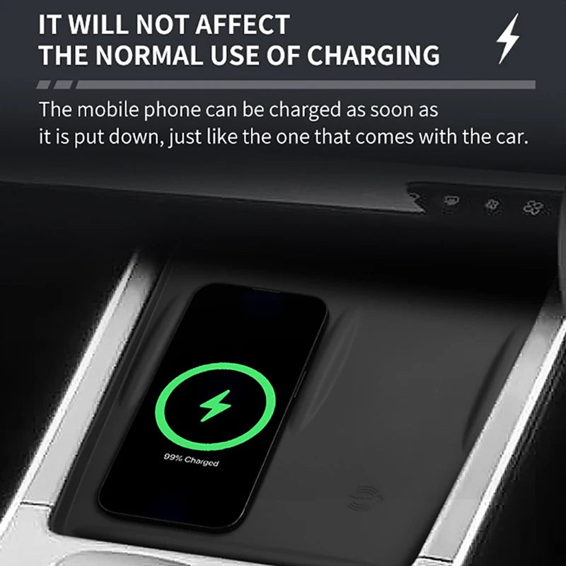 Car Anti-Slip Pad Wireless Charger Anti Dirt Silicone Pad for Chery OMODA 5 C5 Fuel 2022 2023 2024 2025 Interior Accessories