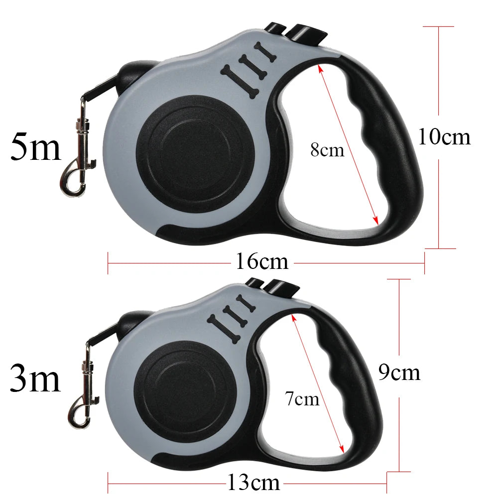 3m 5m Dog Leash Strong Nylon Puppy Lead For