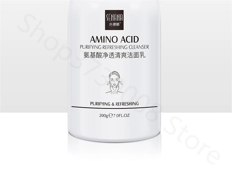 Amino Acid Facial Cleanser Deep Cleansing Moisturizing Oil Control Cleaner Mild Cleansing Gel Skin Care Face Washing Products