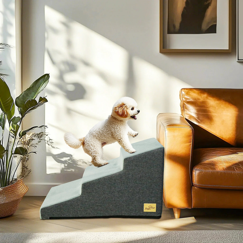 Foam Dog Stairs for High Beds, 3 to 5 Steps