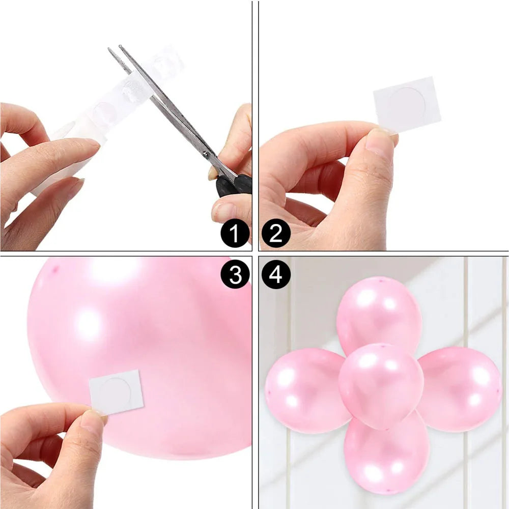 Removable Clear Glue Dots Double Sided Adhesive Sticker for