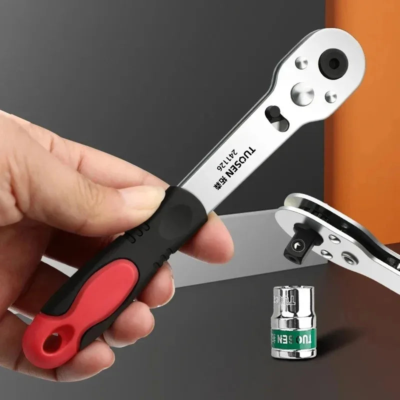 1/4inch Ratchet Wrench Reversible Ratchet Quick Releases 1/4 Ratchet