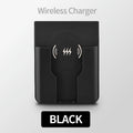 QI Universal Flush Wall Mount Wireless Charger,15W Fast Charging Stand for Phones,AC 110–220V