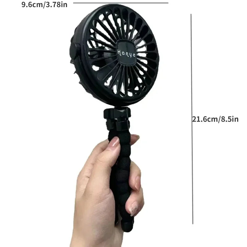 Rechargeable Bladeless Baby Stroller Fan