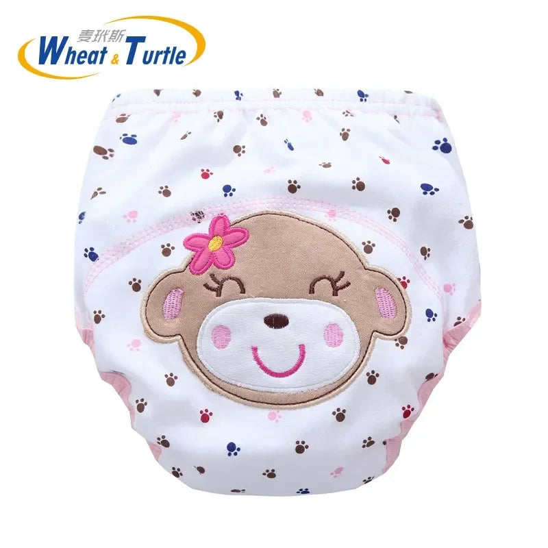 Unisex Cotton Cloth Diapers for Babies Reusable Washable Training