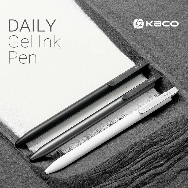 KACO Retractable Gel Pen with Metal Clip 0.5mm