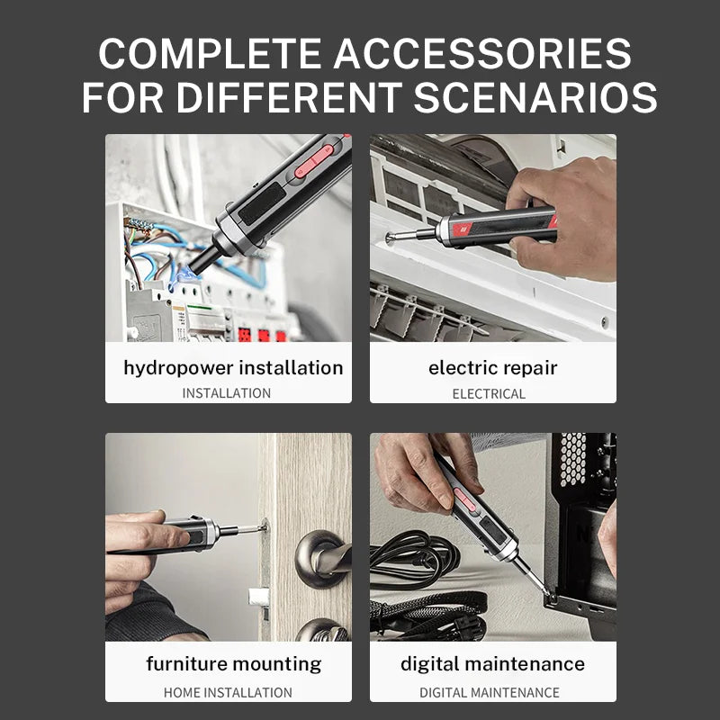 Electric Screwdriver Cordless