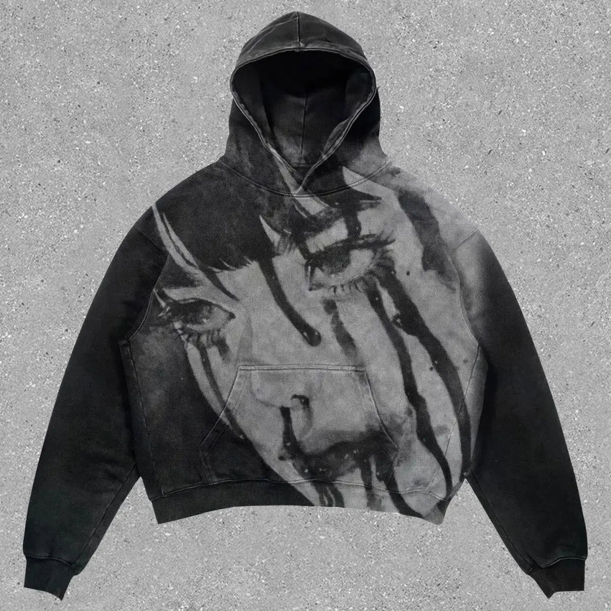 Plus Size Graphic Regular Male Hoodie Overfit Y2k Clothes High Quality Korean Style Pastel Color Cotton Men's Hooded Sweatshirt