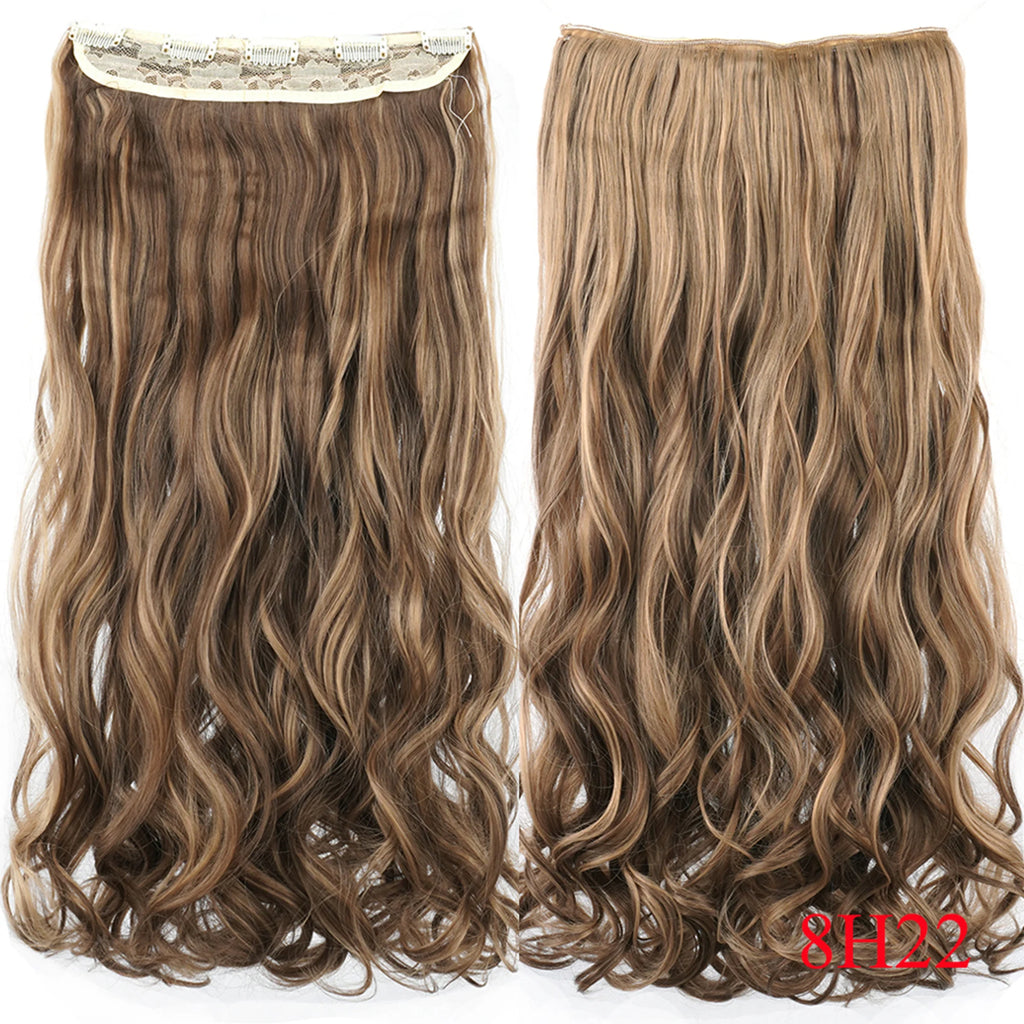 Soowee 24'' 28'' Synthetic Hair Charms Clip In Hair