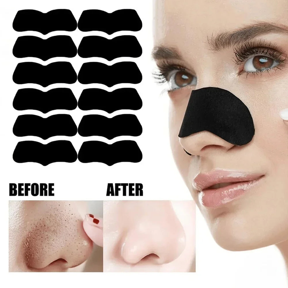 Unisex Nose Deep Cleansing Strips Blackhead Remover Mask for Acne Shrink Pore Nose Sticker Cleaner Skin Care Strip Tools