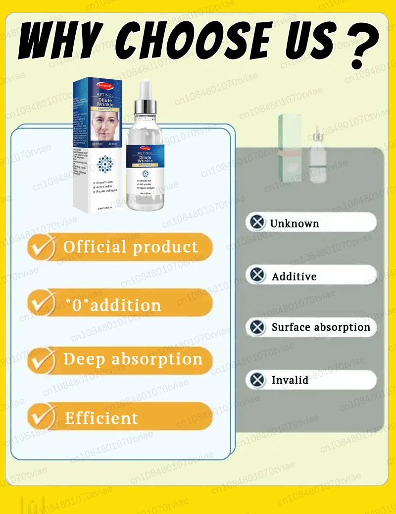 Anti-wrinkle facial essence anti-aging anti-wrinkle essence brightening and firming whitening moisturizing skin care