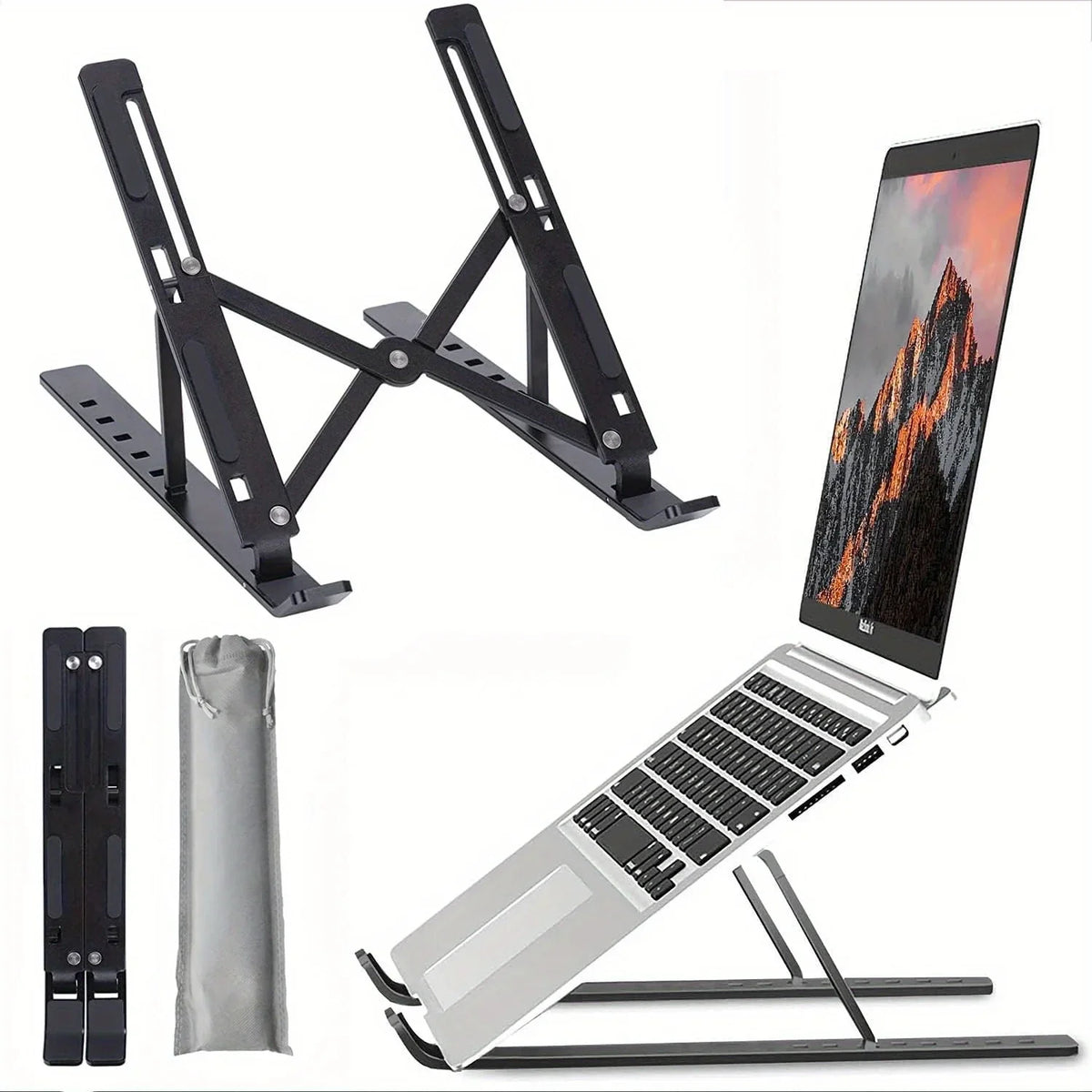 6-Level Adjustable Laptop Stand