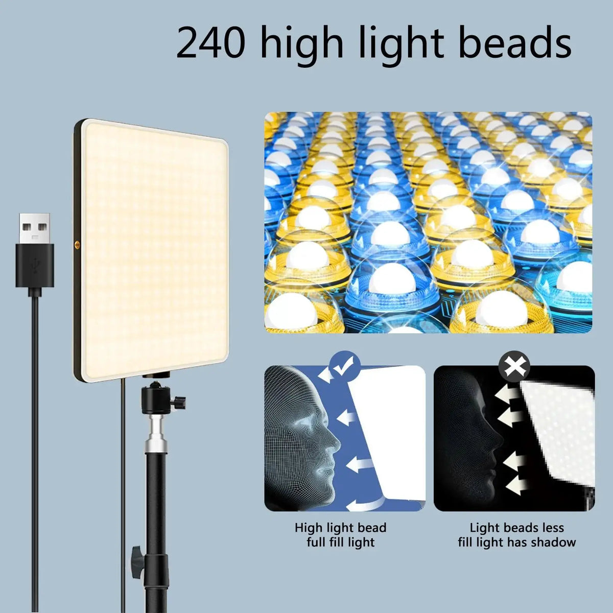 LED Photography Light Selfie Lights Conference Lighting Photo Studio