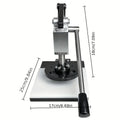 Manual die-cutting machine, knife mold, stamping machine, small manual leather fabric sample cutting and punching machine