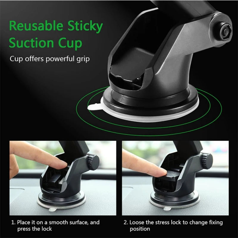 Suction Car Phone Holder Mount