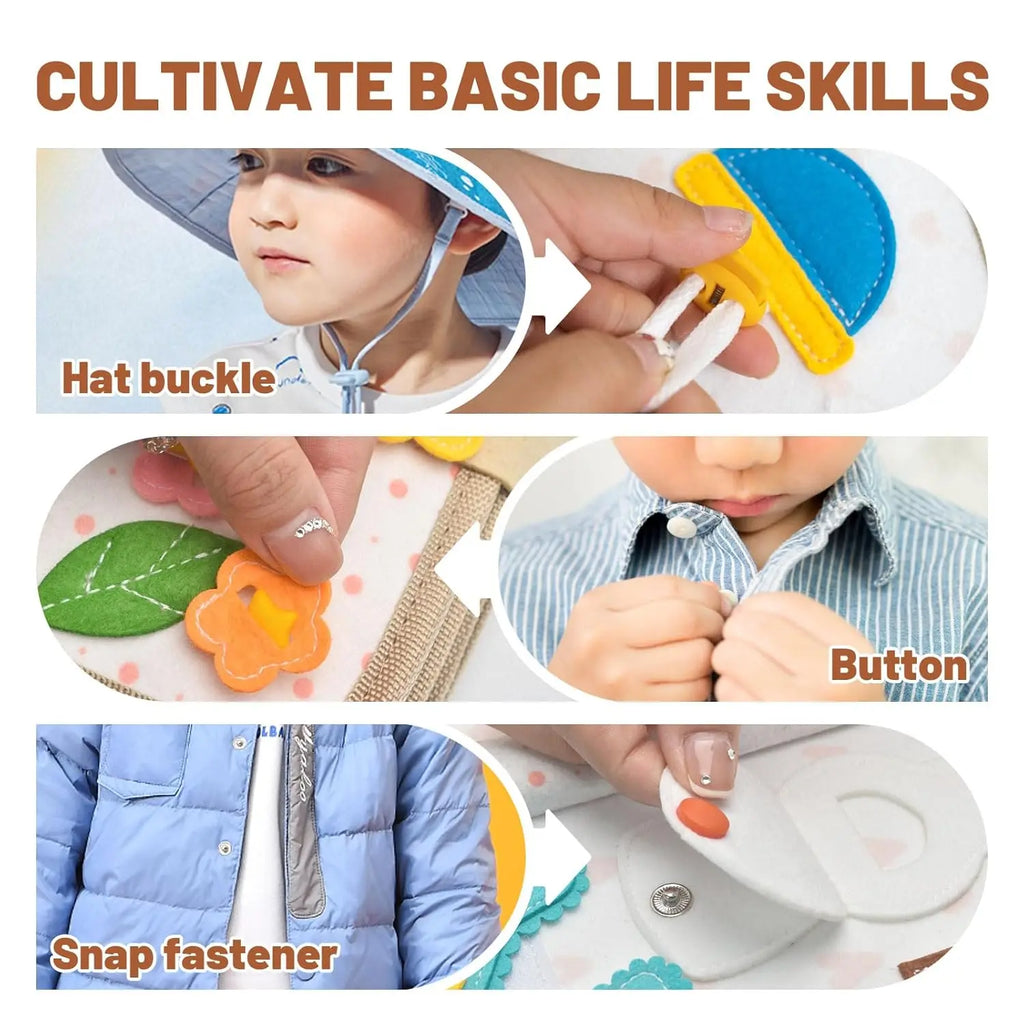 Children's baby Early Education Intelligence Learning baby Toys Felt