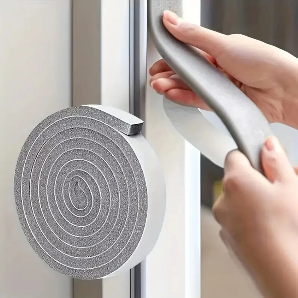 4M Foam Self-adhesive Door Window Sealing Strip Wearable Sliding