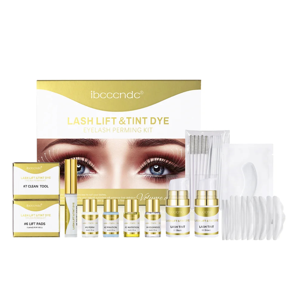 Upgraded Lash Lift &amp; Tint Kit Semi Permanent Eyelash