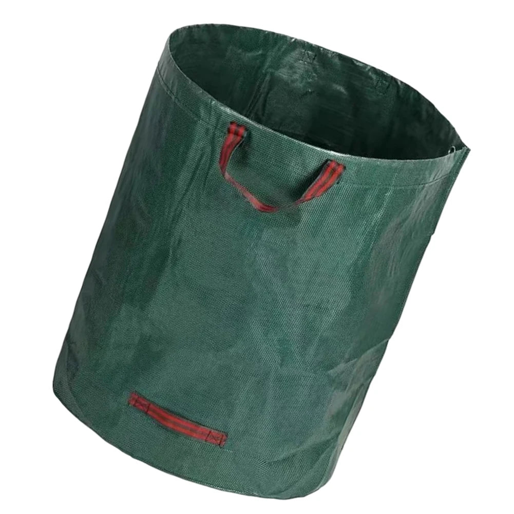 120L-500L Waterproof Large Capacity Leaf Sack, Yard Waste Collection Storage Container for Garden Lawn Outdoor