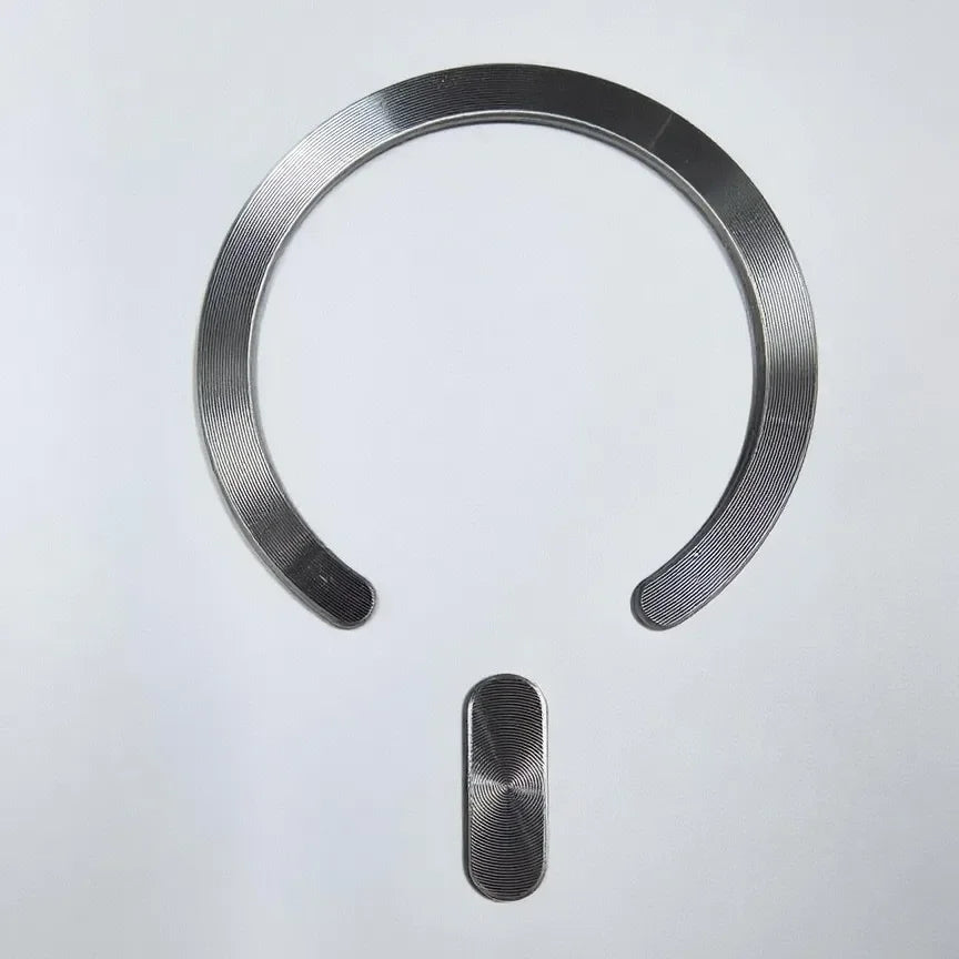 Strong Magnetic Metal Plate Ring for IPhone 17/16/15 Magsafe Wireless Charger Car Phone Holder Round Magnet Patch for IPhone