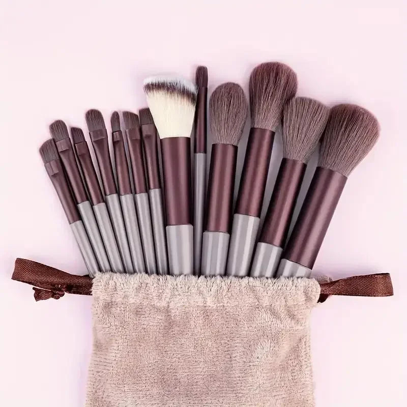 Professional Makeup Brush Set - Soft Fluffy Cosmetic Brushes