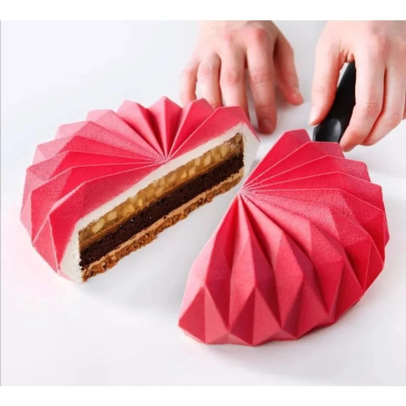 3D Round French Mousse Cake Silicone Baking Mold Chocolate Jelly Dessert Decoration Tool Tray Home Baker Useful Kitchen Tool