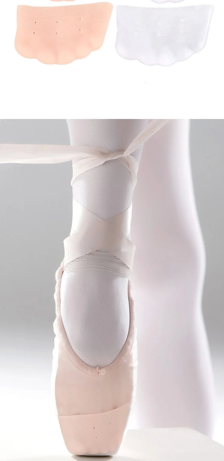 Toe toe guards, ballet shoes, toe sports anti-friction toe pads, soft high-elasticity toe forefoot half size pads